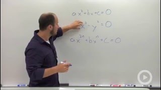 Solving Quadratic Equations in Disguise [upl. by Etnoved]