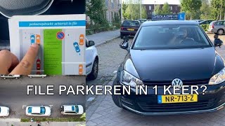 File parkeren  rijles tips  Bijzondere verrichtingen [upl. by Aisayn180]