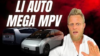 Li Auto Mega MPV has 750km range amp charges in 12 minutes with CATL battery [upl. by Meurer177]