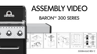 Baron 320 Assembly  Broil King  European Model [upl. by Agle]