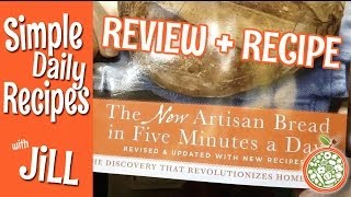 NEW Artisan Bread in Five Minutes a Day Review amp Recipe [upl. by Ajak]