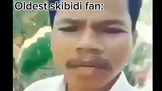 Oldest skibidi fan  Skibidi dop dop dop ya ya full video [upl. by Lobel]