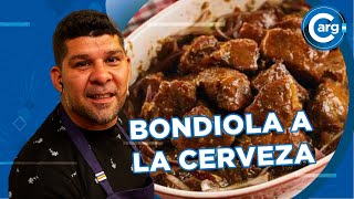 RECETA DE BONDIOLA A LA CERVEZA NEGRA [upl. by Ahsikel435]