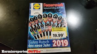 VUURWERK FOLDER LIDL DUITSLAND 20182019 Producten review [upl. by Caton]