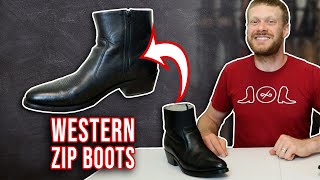 Transition to Cowboy Boots with Zip Western Boots  Durango Boots Quick Impression [upl. by Artima]