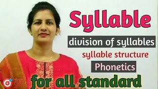 Syllables  Division of syllables Syllabic structurePhonetics [upl. by Nylirahs]