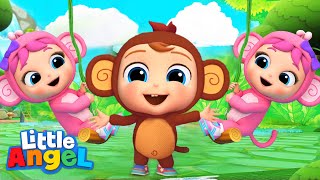 Cheeky Monkey Dance  Kids Cartoons and Nursery Rhymes [upl. by Innavoig]