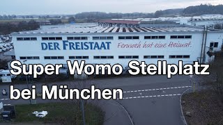 🇩🇪 Der Freistaat  Super Wohnmobil Stellplatz nahe München  Trips und Tipps  59 [upl. by Dragone]