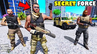 Franklin Become The Commando of SPECIAL SECRET FORCE in GTA 5  SHINCHAN and CHOP [upl. by Kcirrad]