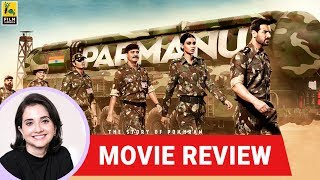 Anupama Chopras Movie Review of Parmanu The Story of Pokhran  Abhishek Sharma  John Abraham [upl. by Atilam239]