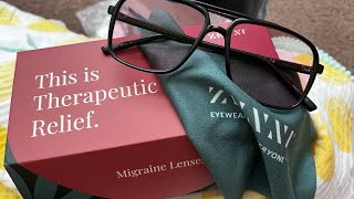 Zenni review on migraine Lens and Night Vision Lens [upl. by Alaaj]