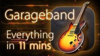 Garageband  Tutorial for Beginners in 11 MINUTES  2023 [upl. by Anivlis258]