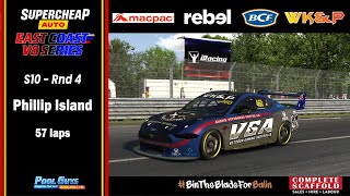 Supercheap Auto East Coast V8s S10 Rnd 4  Phillip Island [upl. by Tnomed558]