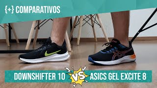 NIKE DOWNSHIFTER 10 vs ASICS GEL EXCITE 8 [upl. by Eyks850]