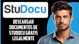 Cómo descargar documentos de Studocu gratis legalmente [upl. by Julis]