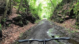 20 miles on the Air Line Trail from East Hampton to Willimantic [upl. by Eudora448]