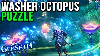 Clivus Capitolinus  Washer Octopus Puzzle Genshin Impact [upl. by Eniawtna]