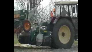 Zetor 16245TOLMET AT300  AMAZONE D7 SUPER S [upl. by Narcho]