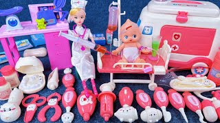 16 Minutes Satisfying with Unboxing Doctor Injection Playset，Pregnant Women Toys Review  ASMR [upl. by Ecnarf]