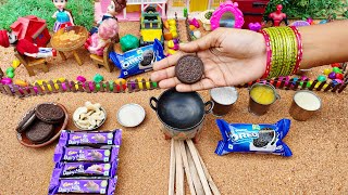 Miniature Oreo Biscuits Chocolate Cakes  Dairy Milk Chocolate Cake Oreo Biscuit Chocolate Pancakes [upl. by Aisset949]