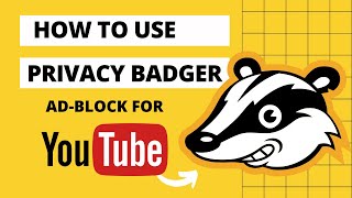 How to Block YouTube Ads w Privacy Badger [upl. by Witte]