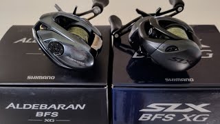 Shimano Aldebaran BFS vs Shimano SLX BFS [upl. by Aistek479]