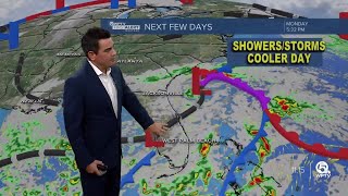 WPTV First Alert Weather Forecast for Afternoon of Feb 5 2024 [upl. by Calbert]