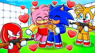 Sonic Consigue Su PRIMER BESO en Roblox Rivals [upl. by Fabyola]