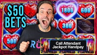 💖 50 BET Leads to My BIGGEST JACKPOT on Night Life Lock It Link 🌃 [upl. by Noryv]