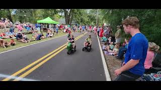 Brooklet Peanut Festival Kids Pedal Tractor Race 3 [upl. by Lyn]