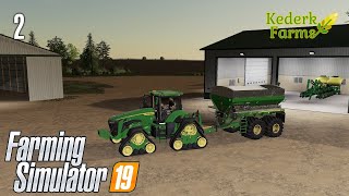 Finishing our farm setup and spreading lime on the MN Millennial Farmer Map by Mappers Paradise [upl. by Haskell26]