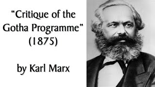 quotCritique of the Gotha Programquot 1875 by Marx with Foreword by Engels Audiobook  Discussion [upl. by Peltier337]