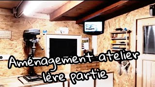 Aménagement atelier quot 1ère partie quot atelier rangement [upl. by Lleznod]