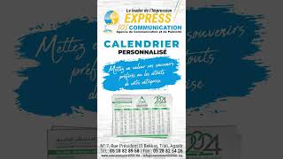 Calendrier personnalisé [upl. by Heer]