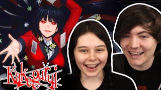 Kakegurui ALL Openings amp Endings REACTION OP amp ED ReactionReview [upl. by Violetta]