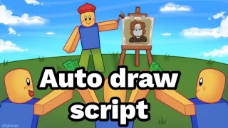 STARVING ARTIST AUTO DRAW SCRIPT  NO COOLDOWN MOBILE amp PC [upl. by Assirehs]