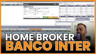 Como comprar ações usando o home broker através do Banco Inter Home Broker Banco Inter [upl. by Nostrebor]