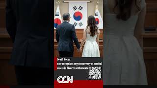 South Korea now recognizes cryptocurrency as marital assets in divorce settlements crypto bitcoin [upl. by Amolap625]