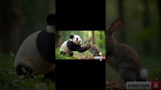 A Playful Day in Panda Paradise cartoon pandakidscartoonwildlife animalshortsanimalsworld [upl. by Edyaj]