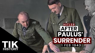 Hitlers Conference after Paulus Surrender Feb 1943 [upl. by Ttam169]