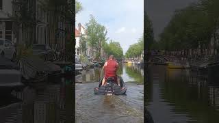 Amsterdam view Shorts automobile aquabike boating [upl. by Donela722]