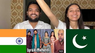 duckybhai vlog reaction  Iqra Ki Mehendi ❤️  Ducky Bhai  Indian reaction [upl. by Tada]