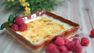 15ثانية  كريم بروليه الاصلي بالفانيلا 15s  The Original Cream brulee With Vanilla [upl. by Aubert854]