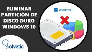 Eliminar una Partición de Disco Duro Windows 10 ✔️ [upl. by Arivle846]