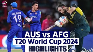 AUS vs AFG T20 World Cup 2024 Highlights Australia vs Afghanistan T20 World Cup Full Highlights [upl. by Assina]