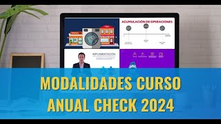 Implementa tu curso anual con CHECK 3 Modalidades [upl. by Yrollam]