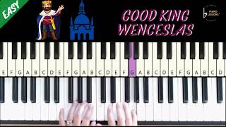 GOOD KING WENCESLAS EASY PIANO [upl. by Allerbag]