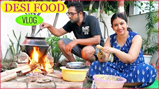 DESI Style COOKING During LOCKDOWN  CookWithNisha [upl. by Lud]