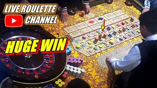 🔴 LIVE ROULETTE  🔥 HUGE WIN 🔥 Amazing Session In Las Vegas Casino 🎰 Exclusive ✅ 20240113 [upl. by Diraj]