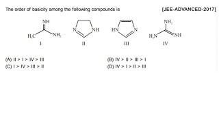 BASICITY OF AMINES JEE ADVANCED GOC22 [upl. by Namyaw950]